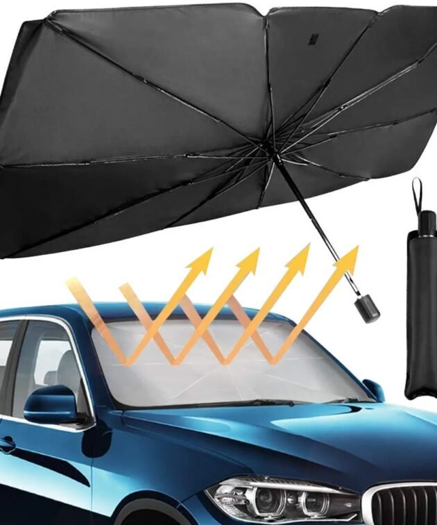 احمي سيارتك مظلة واقية من أشعة الشمس-Pare-soleil pliable pour voiture protection solaire