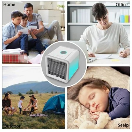 ​مكيف هواء متنقل محمول-Mini climatiseur d’air portable 3 en 1-USB