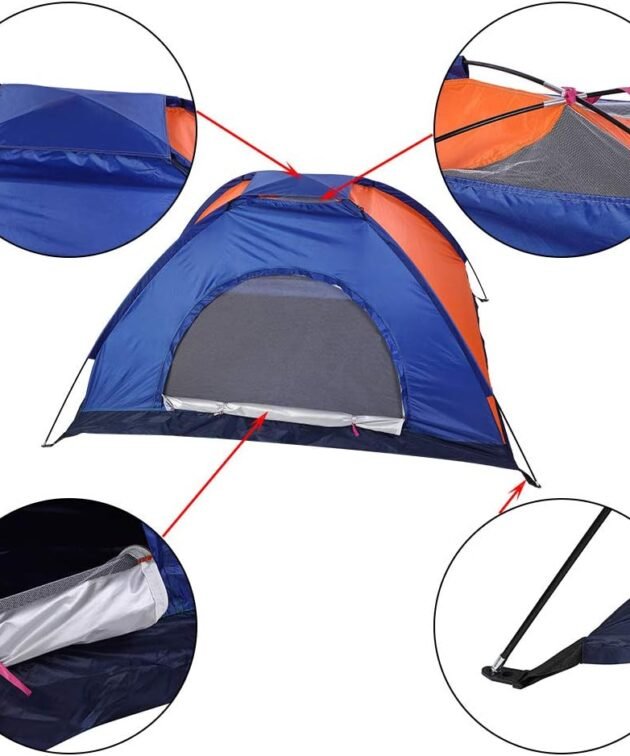 خيمة نصب ذاتي 6 أشخاص Tente à Montage Automatique 6 Places