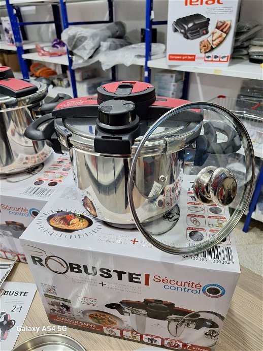 ROBUSTE Cocotte-minute & Marmite 2en1