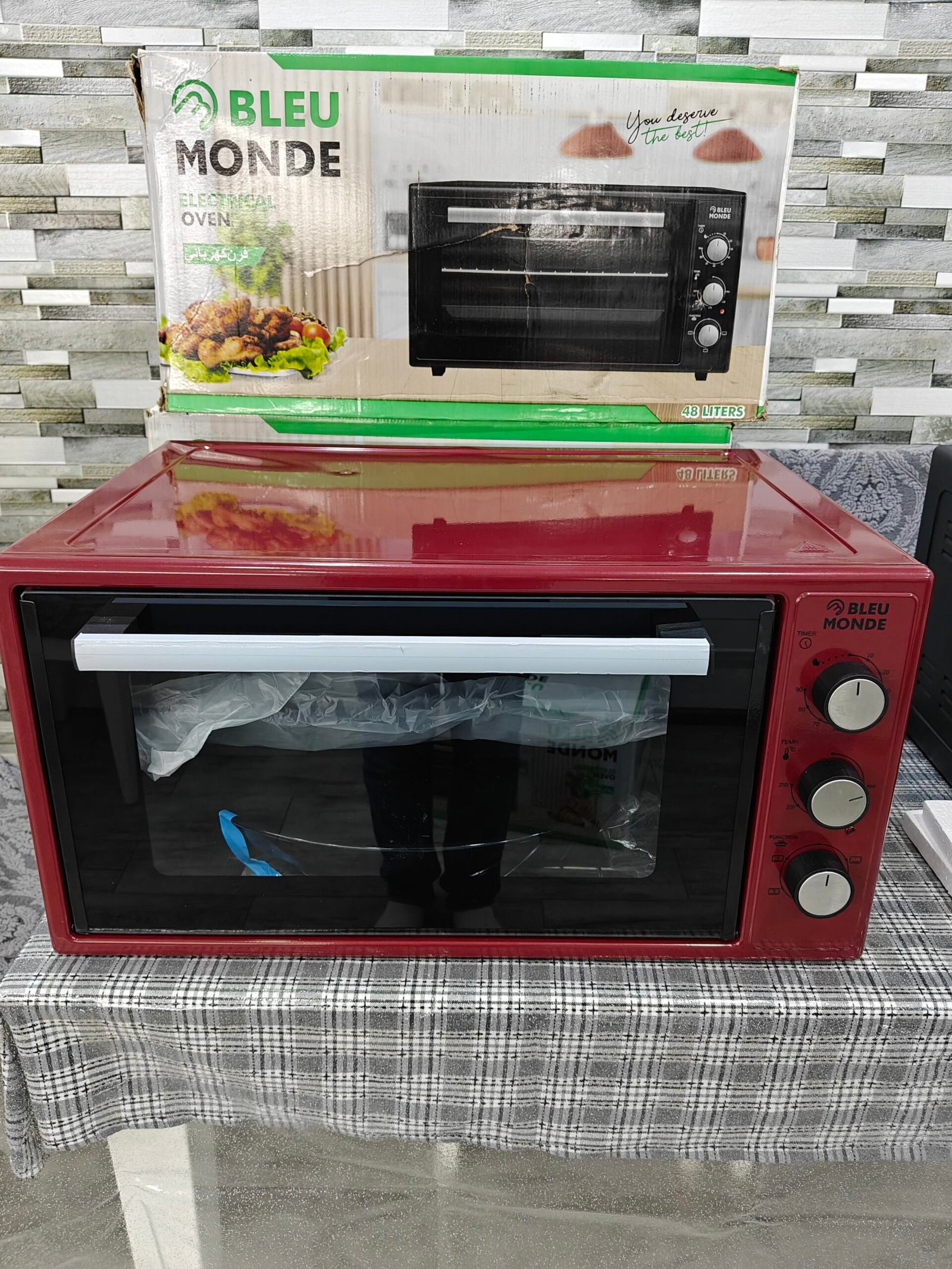 Four électrique BLEU-MONDE 48L ventilé – Image 2