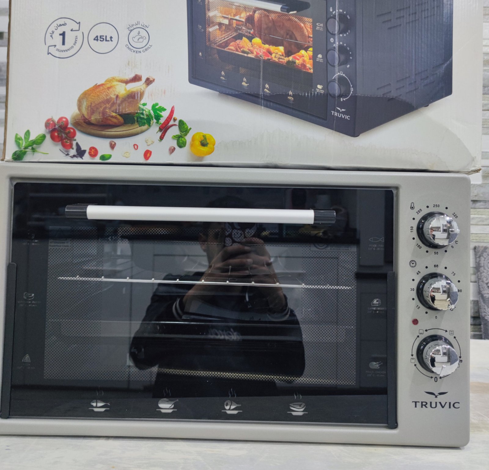 Four éléctrique TRUVIC 45L 1500w turque