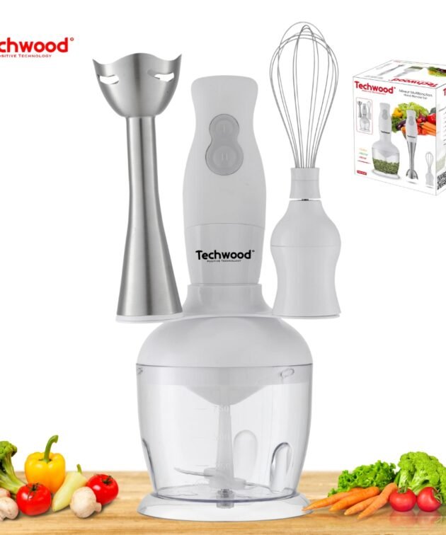 Mixeur Plongeur 300W 3IN1 Techwood ( plongeur / fouet / hachoir )