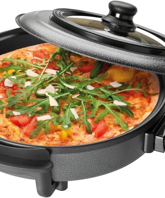 Poêle/Plat a pizza Multifonction Électrique 36cm Clatronic 1500W
