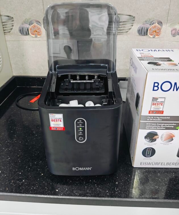 Machine à glaçons BOMANN noir 1,1L 12KG originale allemande