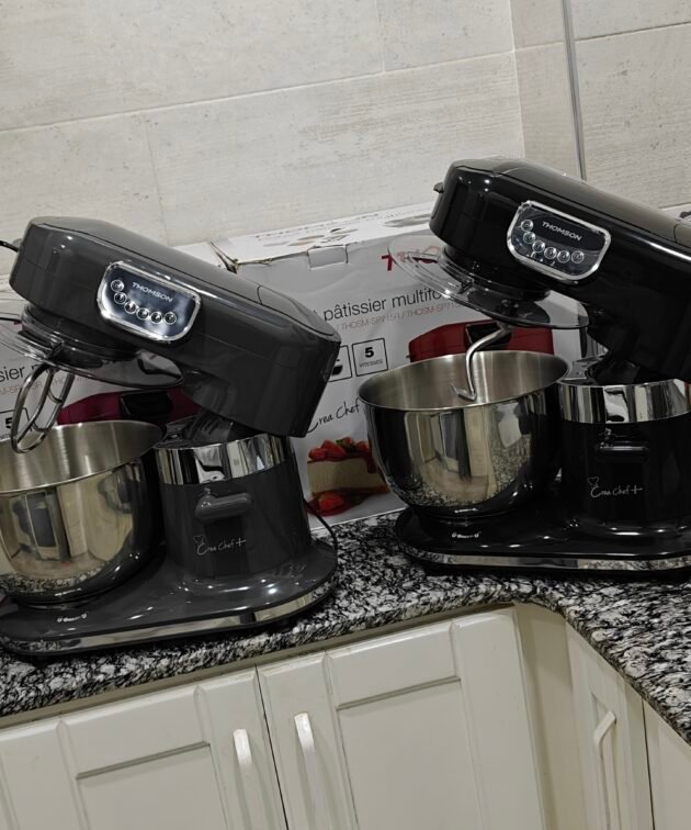 Pétrin Multifonction Thomson Extra Chef+ – 1500W, Bol Inox 7L