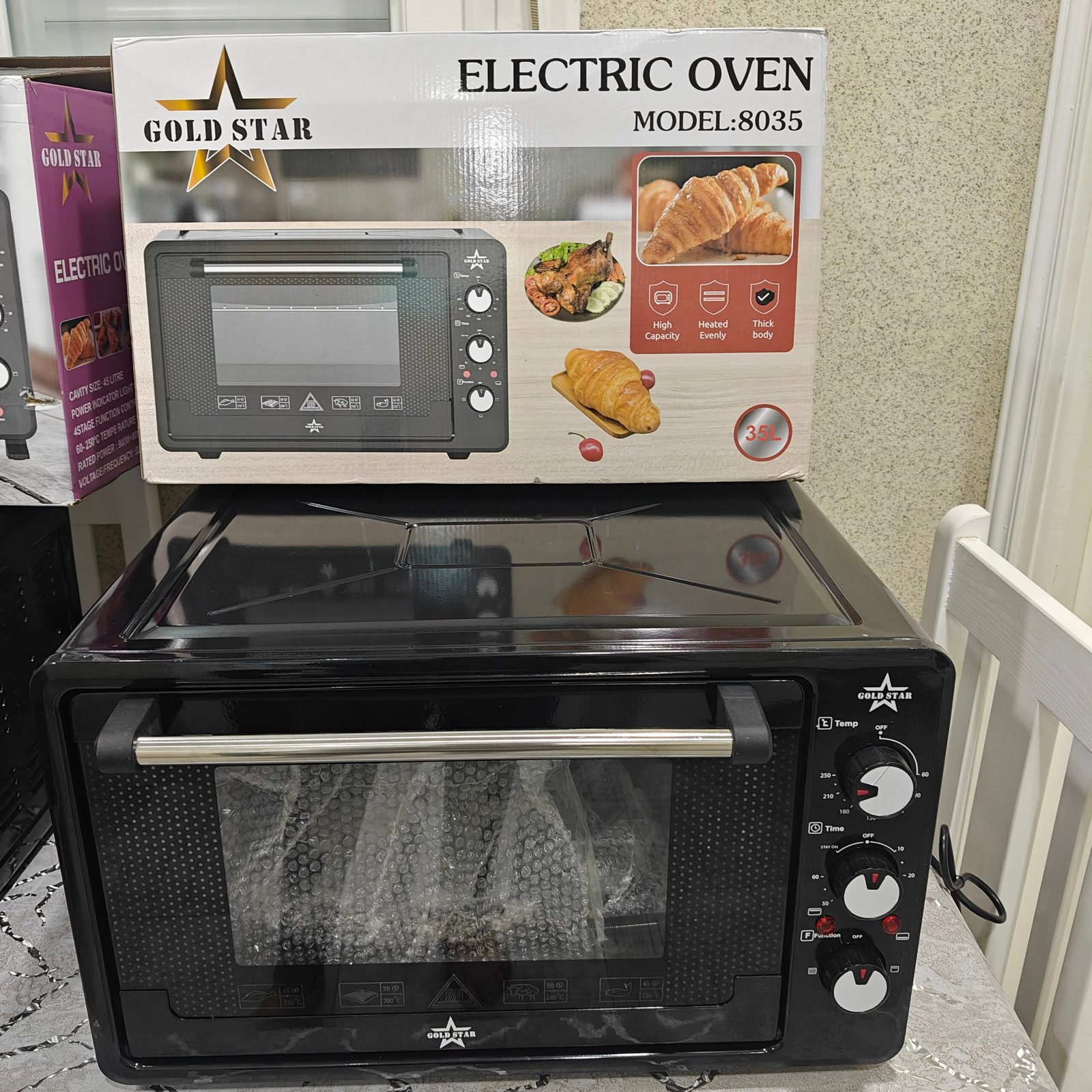 Four Électrique GOLD STAR 35L et 45L – Grande Capacité & Haute Performance – Image 2